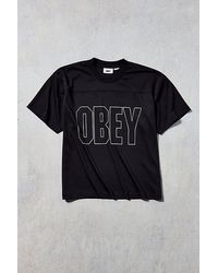 Obey - Johnson Jersey Tee - Lyst