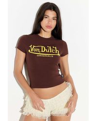 Von Dutch - Logo Baby T-shirt - Lyst