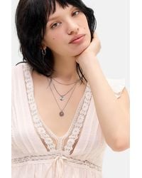 Urban Outfitters - Uo Sun Circle Pendant Necklaces 3-pack - Lyst