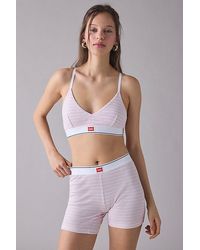 Hanes - Uo Exclusive Jersey Knit Triangle Bralette Top - Lyst