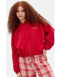 iets frans... - Zip-through Bubble Hem Hoodie - Lyst