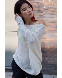 Urban Outfitters - Uo Sidney Sheer Poncho Top - Lyst