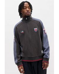 iets frans... - Black & Grey Panel Track Top - Lyst