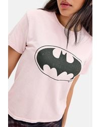 Urban Outfitters - Uo Batman Logo Relaxed Graphic Tee - Lyst