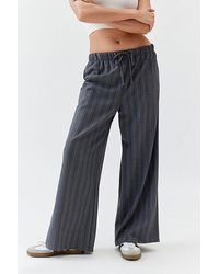 Urban Renewal - Remnants Pinstripe Pull-On Trouser Pant - Lyst