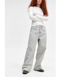 BDG - Grey Jaya Stripe Jeans - Lyst