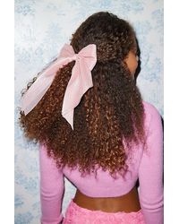 Urban Outfitters - Satin Hair Bow Barrette - Lyst