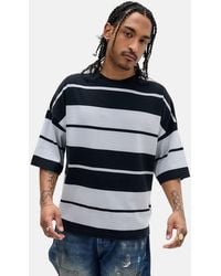 iets frans... - Black Stripe Rocky T-shirt - Lyst