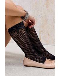 Out From Under - Bow Frill Leg Warmers - Lyst