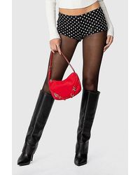 Edikted - Maxene Polka Dot Micro Shorts - Lyst