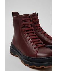 Camper - Brutus+ Leather Ankle Boots - Lyst