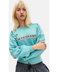 iets frans... - Cinched Crop Sweatshirt - Lyst