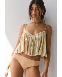 Out From Under - Seamless Ribbed Thong - Lyst