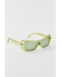 Urban Outfitters - Peyton Angled Rectangle Sunglasses - Lyst