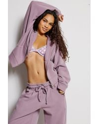 Out From Under - Essential Zip-through Hoodie - Lyst