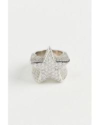Urban Outfitters - Iced Star Ring - Lyst