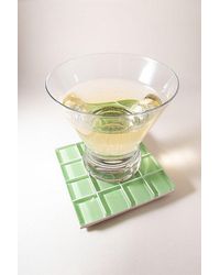 Subtle Studios - Solid Glass Tile Coaster - Lyst