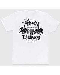 Stussy - Tough Gear Int. Tee - Lyst