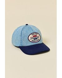 American Needle - Chevy Logo Patch Denim Snapback Hat - Lyst