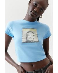 Urban Outfitters - Willie Nelson Graphic Baby Tee - Lyst