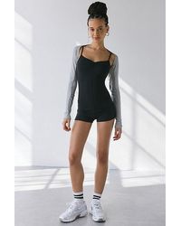 Out From Under - Bec Pinch-Front Romper - Lyst