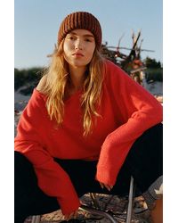 Urban Outfitters - Uo Nola Oversized Off-The-Shoulder Sweater - Lyst
