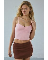 Out From Under - Bec Pinch Front Fitted Cami - Lyst