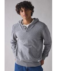 Katin - Hayes Hooded Henley Sweater - Lyst