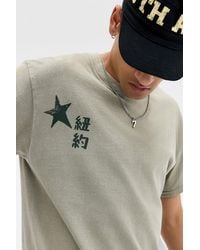 Urban Outfitters - Uo Green Scorpion T-shirt - Lyst