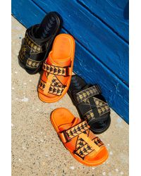 Kappa Banda Mitel 1 Orange Slide Sandal
