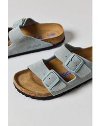 Birkenstock - Arizona Soft Footbed Leather Sandal - Lyst