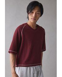 Standard Cloth - Reverse Terry Boxy Short Sleeve Sweatshirt - Lyst