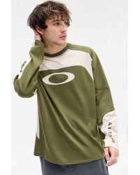 Oakley - Uo Exclusive Green Moto Long Sleeve Jersey T-shirt - Lyst