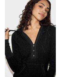 Out From Under - Lala Waffle Hoodie - Lyst