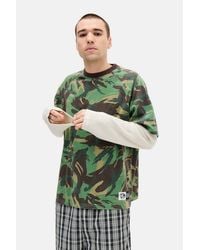 iets frans... - Camo Double Layer T-shirt M At Urban Outfitters - Lyst