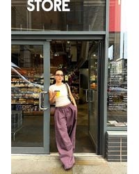 BDG - Bobbi Baggy Cocoon Trousers Xs Regular At Urban Outfitters - Lyst