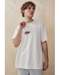 Urban Outfitters - Uo White Japanese Star Motif T-shirt - Lyst