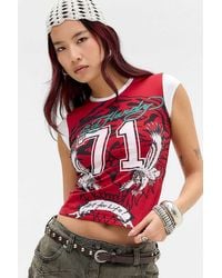 Ed Hardy - Roaring Tiger Ringer T-shirt - Lyst