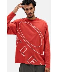 Oakley - Uo Exclusive Bark Ellipse Long Sleeve Graphic Tee - Lyst