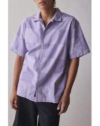 Vans - Kessler Checkerboard Short Sleeve Shirt Top - Lyst