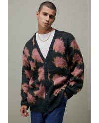 obey crackle cardigan
