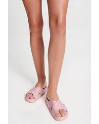 Melissa - Cozy Cross Jelly Slide - Lyst