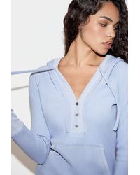 Out From Under - Lala Waffle Hoodie - Lyst