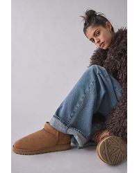 UGG - Classic Ultra Mini Ankle Boots - Lyst