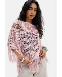 Urban Outfitters - Uo Jamie Sparkle Poncho - Lyst