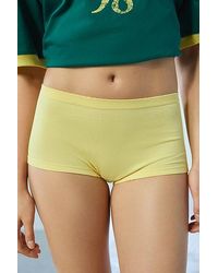 Out From Under - Ribbed Seamless Boyshort Undie - Lyst
