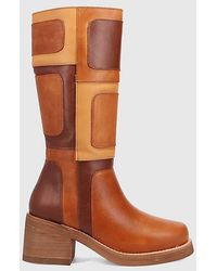 Dingo - Patches Leather Boot - Lyst