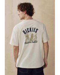 Dickies - Uo Exclusive Ecru Dendron T-shirt - Lyst