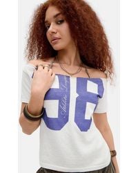 BDG - 98 Off-shoulder Graphic Tee - Lyst