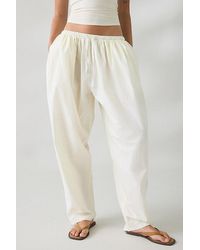 Lioness - Aura Cotton Pull-On Baggy Pants - Lyst